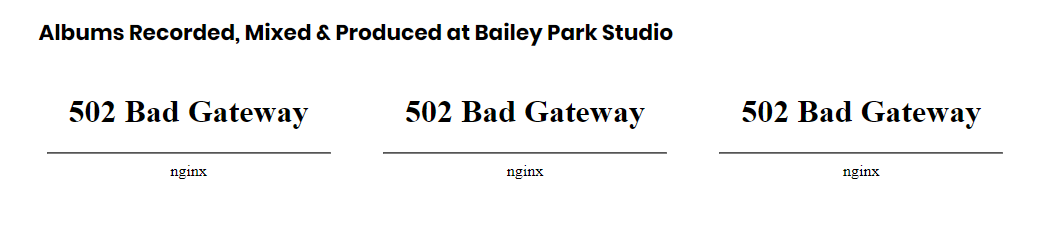 bad gateways